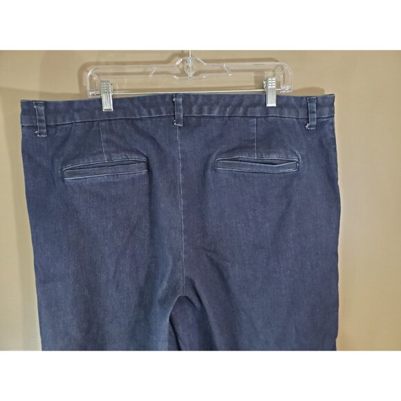 A New Day Dark Wash Wide Leg Jeans, Size 20W Brunch - Picture 5 of 10